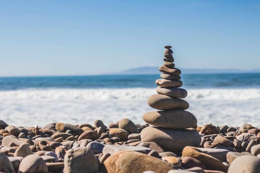 balancing rocks signifying emotional stability after bpd treatment in sydney